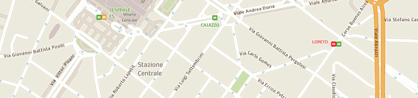 Mappa della impresa touba al fatah di mohammad unos snc a MILANO