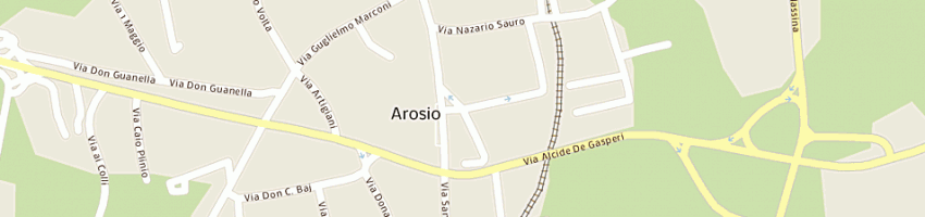 Mappa della impresa crippa spa a AROSIO