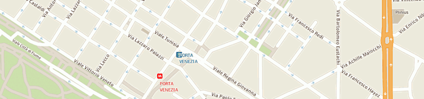 Mappa della impresa studio camera associati a MILANO
