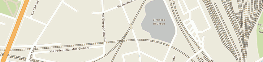 Mappa della impresa tre sette sas di alaimo isabella e c a MILANO