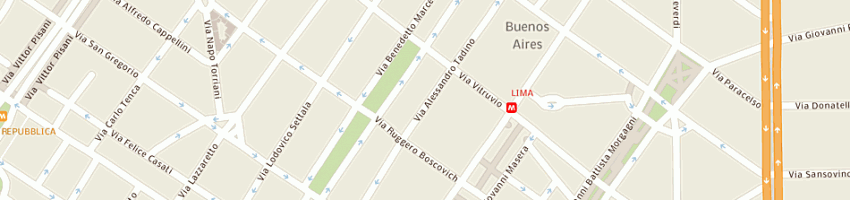 Mappa della impresa casa in di olivieri giovanni e c sas a MILANO