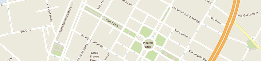 Mappa della impresa five stars banqueting srl a MILANO