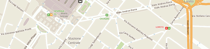 Mappa della impresa paral a MILANO