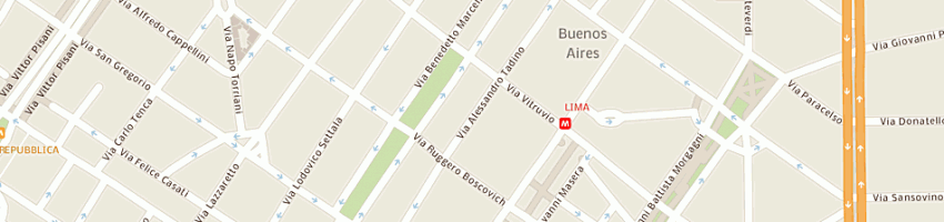 Mappa della impresa edil mari (srl) a MILANO