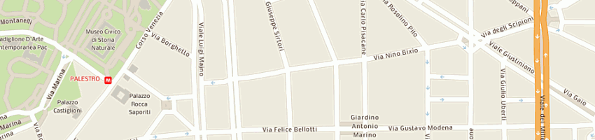 Mappa della impresa studio legale avv quiroz vitale e partners societa' tra professionisti a MILANO
