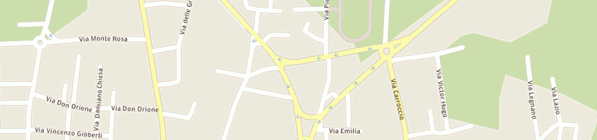 Mappa della impresa meroni luigi srl a SEREGNO