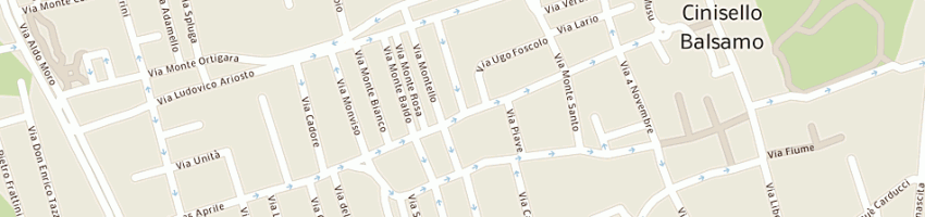 Mappa della impresa scuole elementare statale a BELLARIA IGEA MARINA