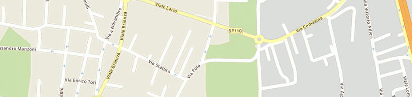 Mappa della impresa olimpia beaute' spa a GIUSSANO
