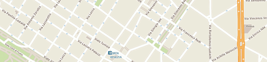 Mappa della impresa frisby di ripa carmine a MILANO