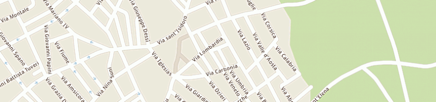 Mappa della impresa pani gianfranco a CAGLIARI