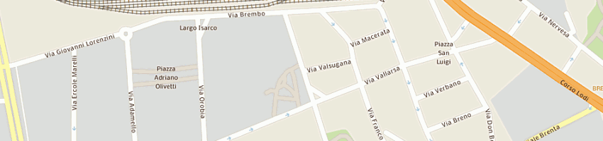 Mappa della impresa smart office srl a MILANO