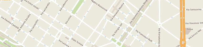 Mappa della impresa open space srl a MILANO