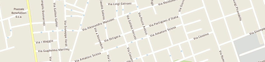 Mappa della impresa somma alfonso a DESIO