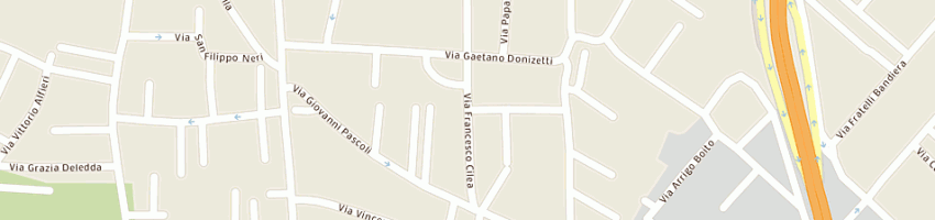 Mappa della impresa bosio angela a GIUSSANO