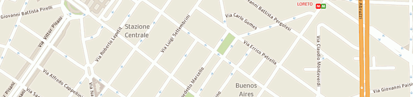 Mappa della impresa doldi (srl) a MILANO