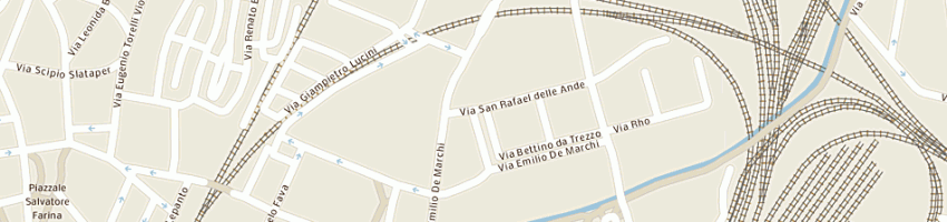 Mappa della impresa elettrauto valsecchi g sas di wimer rossi a MILANO