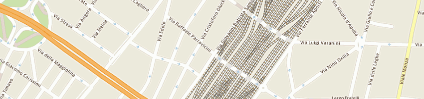Mappa della impresa nuova autorimessa parravicini di marchesi giancarlo e rasulo antonio a MILANO