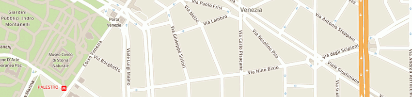Mappa della impresa acma a MILANO