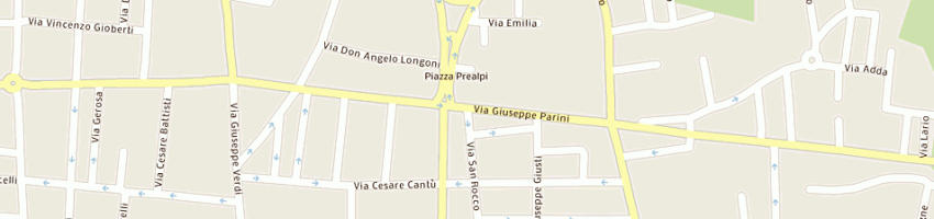 Mappa della impresa giussani emilio e c (sas) a SEREGNO
