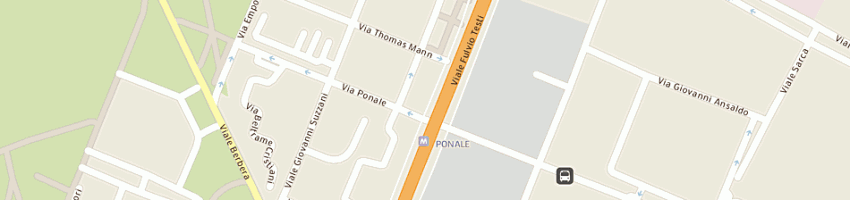 Mappa della impresa onama spa a MILANO