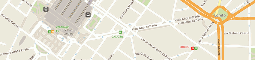 Mappa della impresa galbiati emilio a MILANO