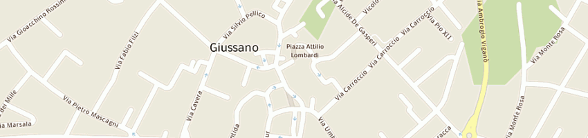 Mappa della impresa antonia snc di lucia colciago e c a GIUSSANO