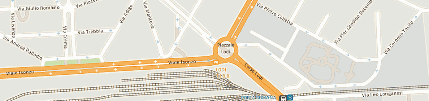 Mappa della impresa nuova fotoquattro srl a MILANO