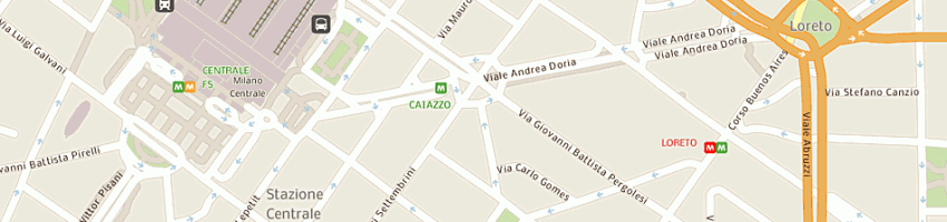 Mappa della impresa index business center sas di chaudhury ashd a MILANO