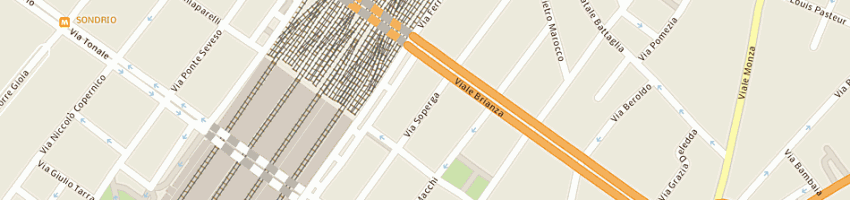 Mappa della impresa alexia sas di mario russo e c a MILANO