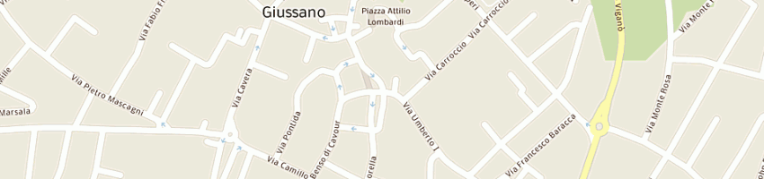 Mappa della impresa ottica barzaghi snc a GIUSSANO