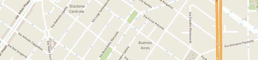 Mappa della impresa mattavelli adriano a MILANO