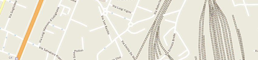 Mappa della impresa biolcati gianattilio materiale edile a MILANO