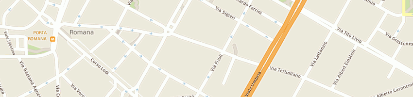 Mappa della impresa losatherm srl a MILANO
