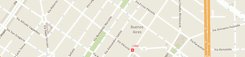 Mappa della impresa res di elisabetta corbellari sas a MILANO