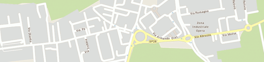 Mappa della impresa gigatel srl a OPERA