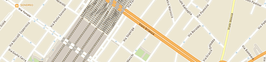 Mappa della impresa neca srl a MILANO