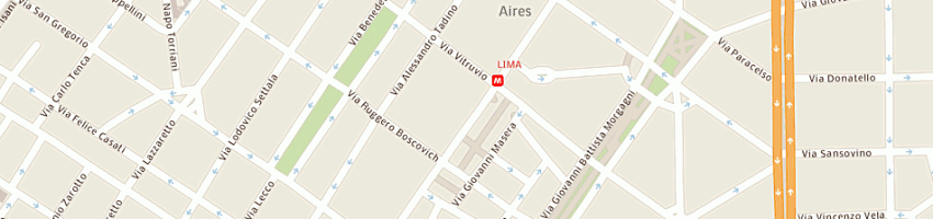 Mappa della impresa cridi srl a MILANO