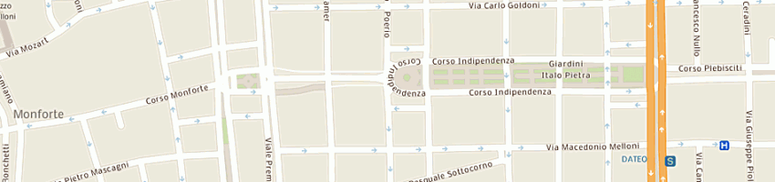 Mappa della impresa flli renzi srl a MILANO