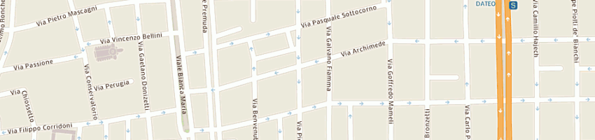 Mappa della impresa sindacato di base a MILANO