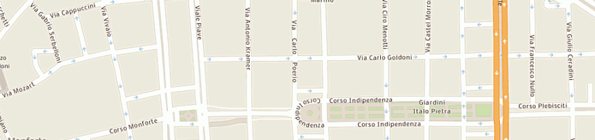 Mappa della impresa pitagora di corrado parrella e c sas a MILANO