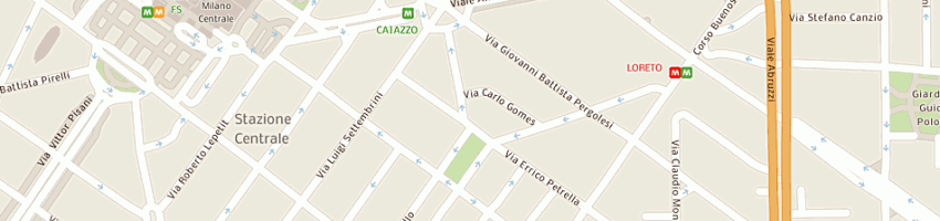 Mappa della impresa ser srl a MILANO