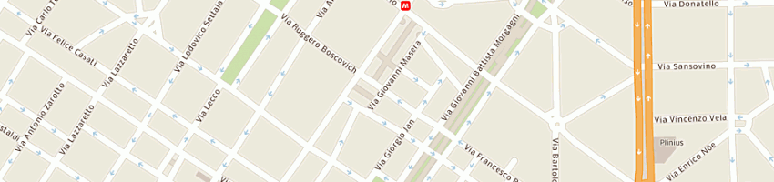 Mappa della impresa nicoletti chiara a MILANO