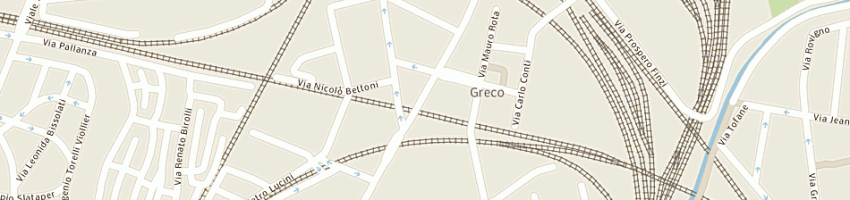 Mappa della impresa centrocopia greco piccola societa' cooperativa a rl a MILANO