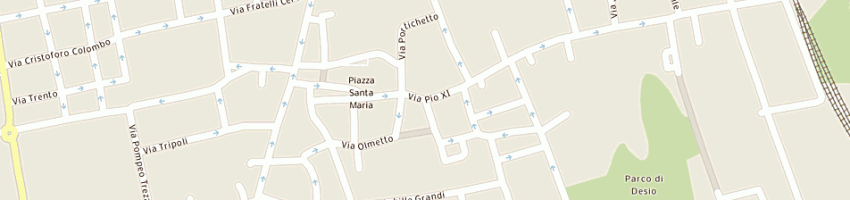 Mappa della impresa leader snc di bignotti e c a DESIO