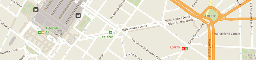 Mappa della impresa maxcom gas srl a MILANO
