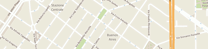 Mappa della impresa pinotti sas a MILANO