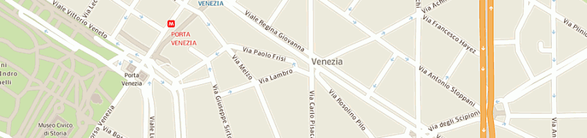 Mappa della impresa associazione culturale oltre l'immagine a MILANO