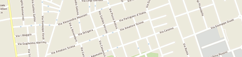 Mappa della impresa omi nuova officina meccanica industriale sas a DESIO