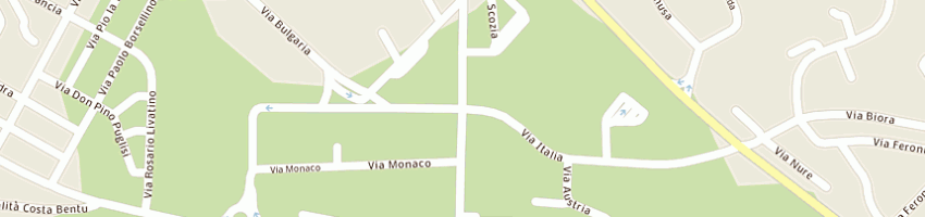 Mappa della impresa associazione inmediaarte a CAGLIARI