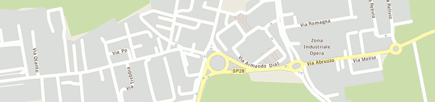 Mappa della impresa bijoux group srl a OPERA